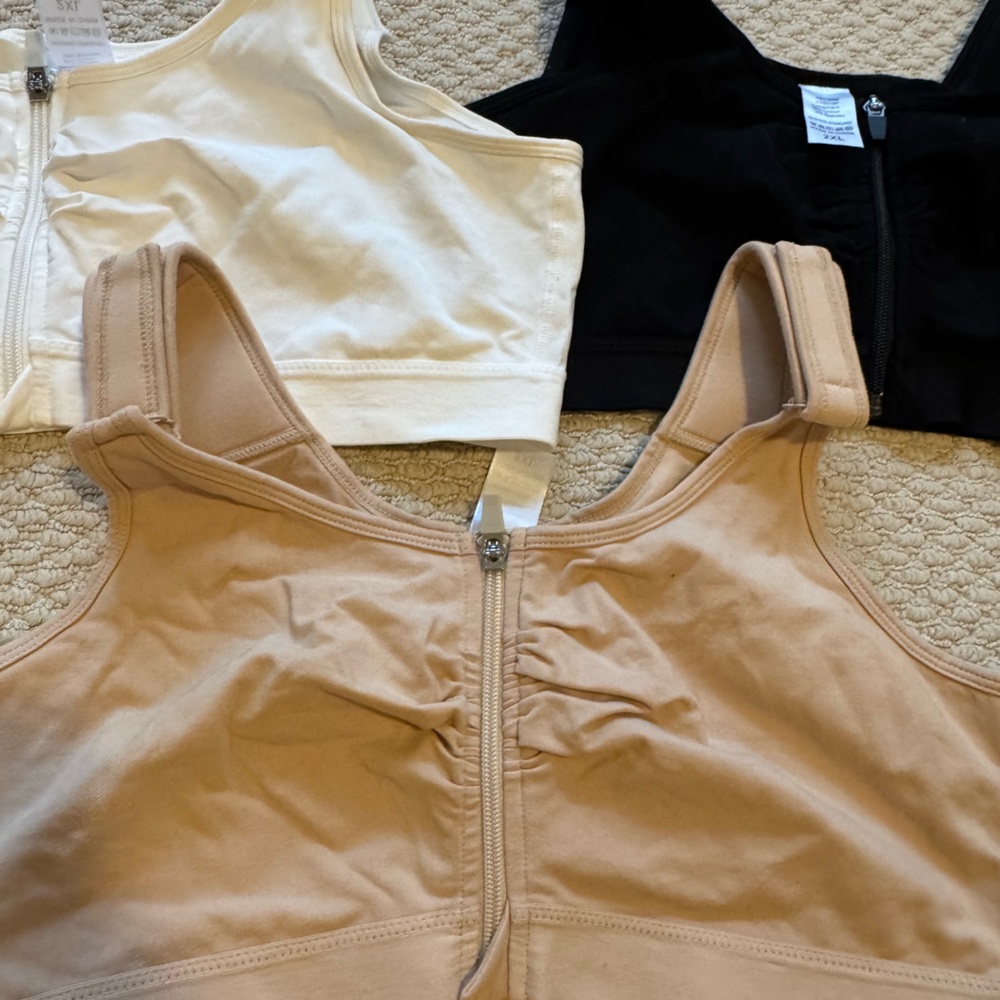 Post Surgical Bra 2XL- set of 3 - Picture 2 of 3